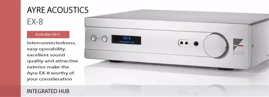 Ayre EX-8 Digital streaming integrated amplifier